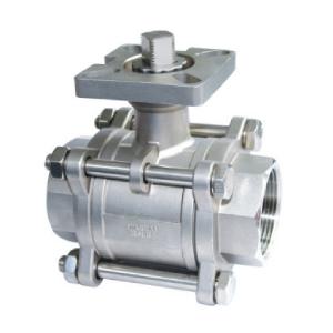 3 Pieces Ball Valve With A Platform 3 Pieces Ball Valve With A Platform