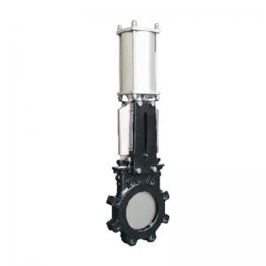 Full Lug Pneumatical High Performance Knife Gate Valve