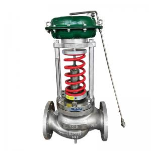 Self-acting control valve