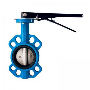 Wafer Butterfly Valve with Universal Flange