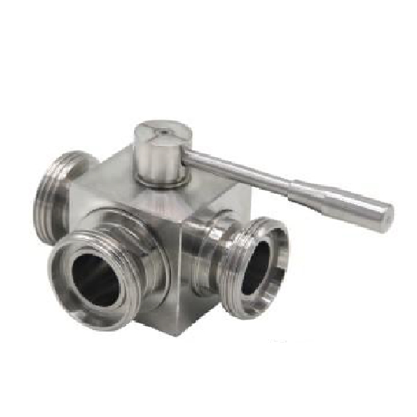 Sanitary Three Ball Valve